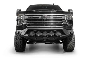 Chevrolet Silverado 2500 Front Bumper - Addictive Desert Designs - Bomber HD - Hammer Black - `24-`27 Chevrolet Silverado 2500 Front Bumper - Addictive Desert Designs - Bomber HD - Hammer Black - `24-`27